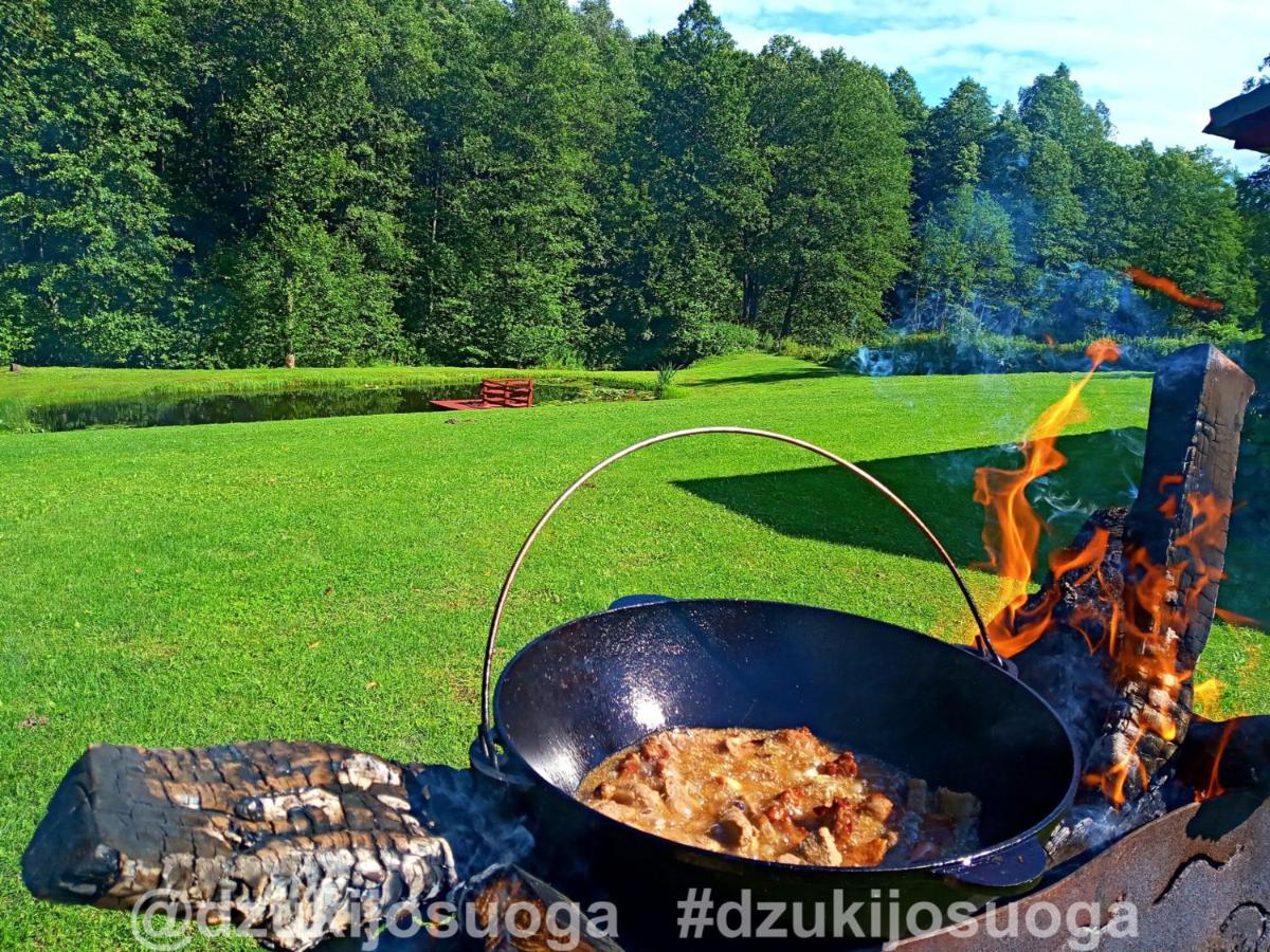Dzukijos Uoga Guest House Virsurodukis ภายนอก รูปภาพ